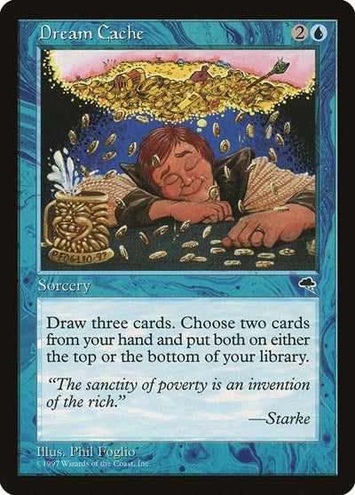 Dream Cache (TMP) #59 Common (Lightly Played) Tempest Magic: 1997