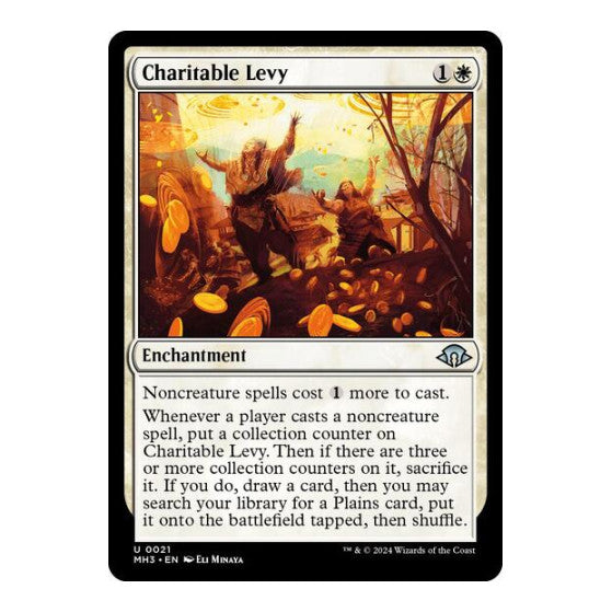 Charitable Levy (MH3) #21 Uncommon (Lightly Played) Modern Horizons 3 Magic: The Gathering: 2024