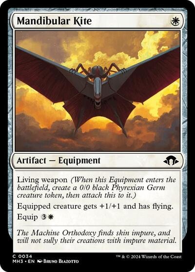 Mandibular Kite (MH3) #34 Common (Lightly Played) Modern Horizons 3 Magic: The Gathering: 2024