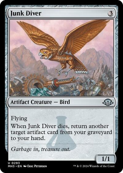 Junk Diver (MH3) #293 Uncommon (Lightly Played) Modern Horizons 3 Magic: The Gathering: 2024