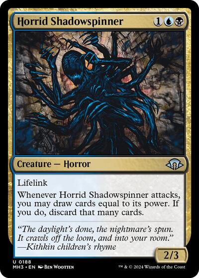 Horrid Shadowspinner (MH3) #188 Uncommon (Lightly Played) Modern Horizons 3 Magic: The Gathering: 2024