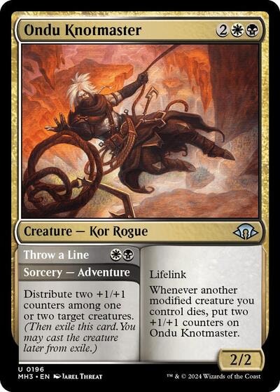 Ondu Knotmaster (MH3) #196 Uncommon (Lightly Played) Modern Horizons 3 Magic: The Gathering: 2024