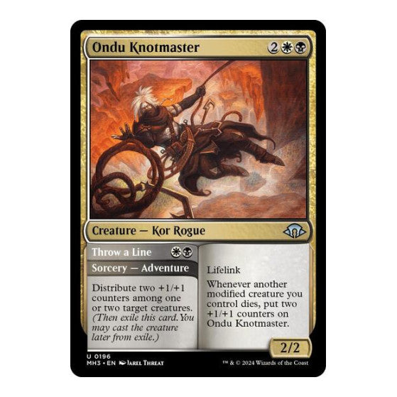 Ondu Knotmaster (MH3) #196 Uncommon (Lightly Played) Modern Horizons 3 Magic: The Gathering: 2024