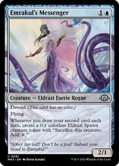 Emrakuls Messenger (MH3) #61 Uncommon (Lightly Played) Modern Horizons 3 Magic: The Gathering: 2024