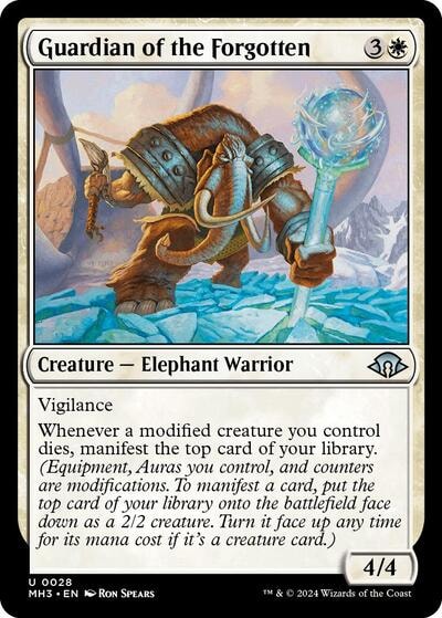 Guardian of the Forgotten (MH3) #28 Uncommon (Lightly Played) Modern Horizons 3 Magic: The Gathering: 2024
