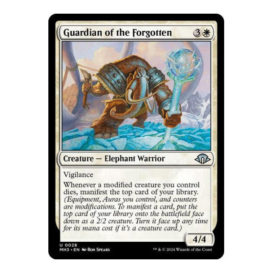 Guardian of the Forgotten (MH3) #28 Uncommon (Lightly Played) Modern Horizons 3 Magic: The Gathering: 2024
