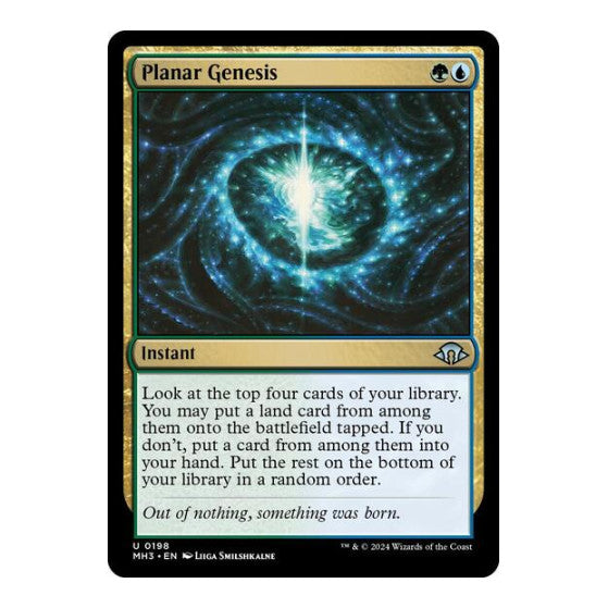 Planar Genesis (MH3) #198 Uncommon Modern Horizons 3 Magic: The Gathering: 2024