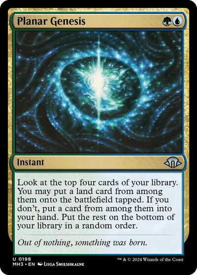 Planar Genesis (MH3) #198 Uncommon (Lightly Played) Modern Horizons 3 Magic: 2024