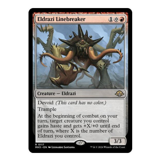 Eldrazi Linebreaker (MH3) #117 Rare (Lightly Played) Modern Horizons 3 Magic: The Gathering: 2024