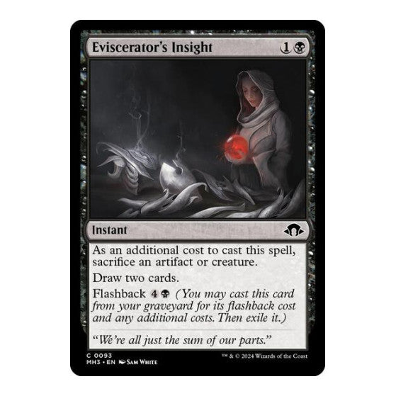 Eviscerators Insight (MH3) #93 Common Modern Horizons 3 Magic: The Gathering: 2024