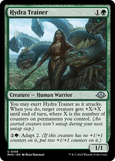 Hydra Trainer (MH3) #159 Uncommon (Lightly Played) Modern Horizons 3 Magic: The Gathering: 2024