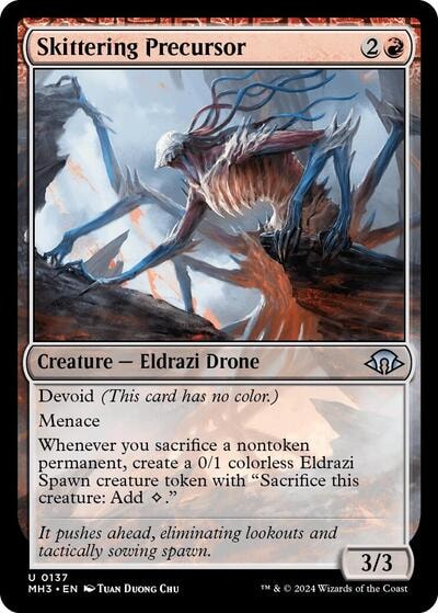 Skittering Precursor (MH3) #137 Uncommon (Lightly Played) Modern Horizons 3 Magic: The Gathering: 2024