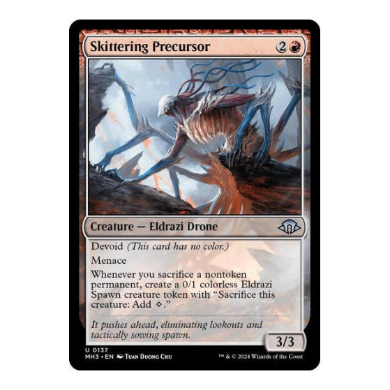 Skittering Precursor (MH3) #137 Uncommon (Lightly Played) Modern Horizons 3 Magic: The Gathering: 2024