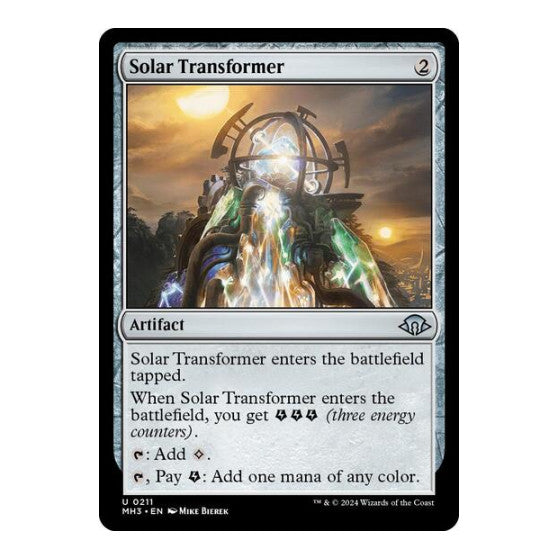 Solar Transformer (MH3) #211 Uncommon (Lightly Played) Modern Horizons 3 Magic: The Gathering: 2024