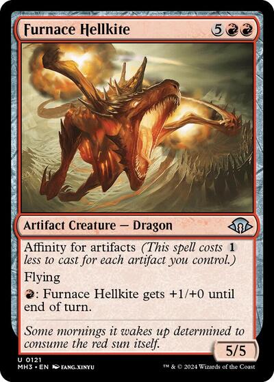 Furnace Hellkite (MH3) #121 Uncommon (Lightly Played) Modern Horizons 3 Magic: 2024