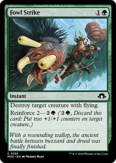 Fowl Strike (MH3) #155 Common (Lightly Played) Modern Horizons 3 Magic: The Gathering: 2024