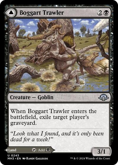 Boggart Trawler (MH3) #243 Uncommon (Near Mint) Modern Horizons 3 Magic: The Gathering: 2024