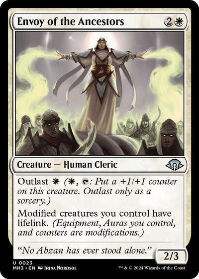 Envoy of the Ancestors (MH3) #23 Uncommon (Lightly Played) Modern Horizons 3 Magic: The Gathering: 2024