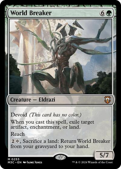 World Breaker (M3C) #253 Mythic Rare (Lightly Played) Commander: Modern Horizons 3 Magic: 2024
