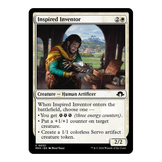 Inspired Inventor (MH3) #32 Common Modern Horizons 3 Magic: The Gathering: 2024