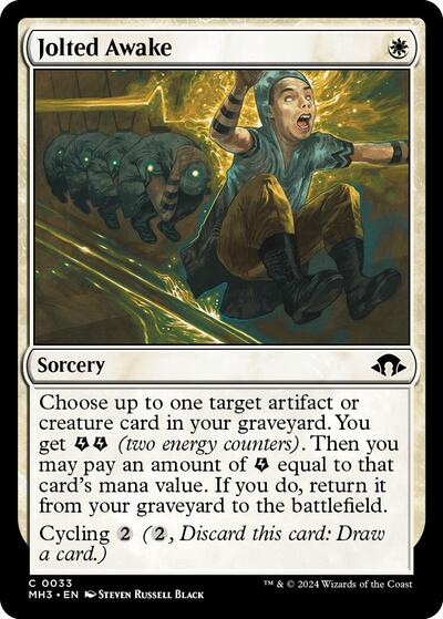 Jolted Awake (MH3) #33 Common Modern Horizons 3 Magic: 2024
