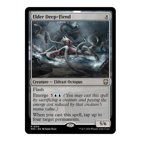 Elder Deep Fiend (M3C) #154 Rare (Lightly Played) Commander: Modern Horizons 3 Magic: The Gathering: 2024