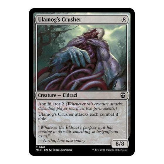 Ulamog's Crusher (M3C) #161 Common (Lightly Played) Commander: Modern Horizons 3 Magic: The Gathering: 2024