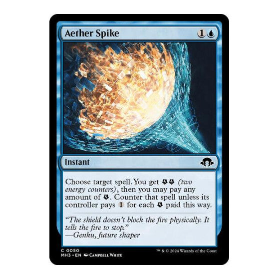 Aether Spike (MH3) #50 Common Modern Horizons 3 Magic: The Gathering: 2024