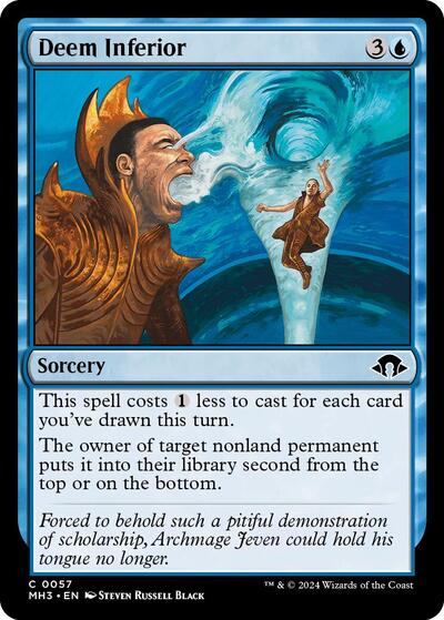 2024 Magic: Modern Horizons 3 (MH3) - Deem Inferior (#57, Common)