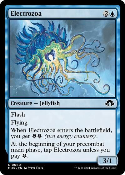 Electrozoa (MH3) #60 Common (Lightly Played) Modern Horizons 3 Magic: The Gathering: 2024