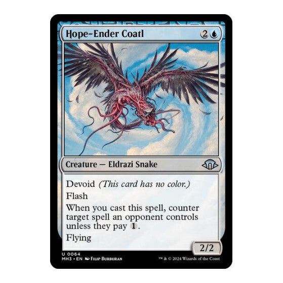 Hope-Ender Coatl (MH3) #64 Uncommon (Lightly Played) Modern Horizons 3 Magic: The Gathering: 2024