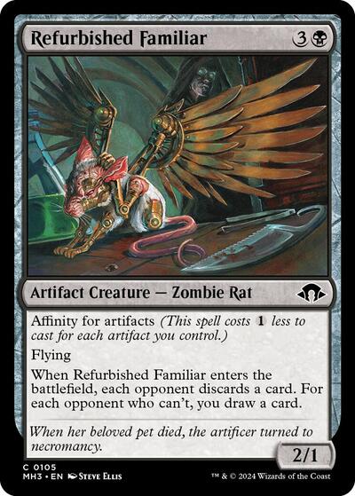Refurbished Familiar (MH3) #105 Common (Lightly Played) Modern Horizons 3 Magic: 2024
