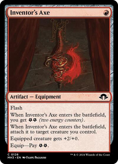 Inventors Axe (MH3) #126 Common (Lightly Played) Modern Horizons 3 Magic: The Gathering: 2024