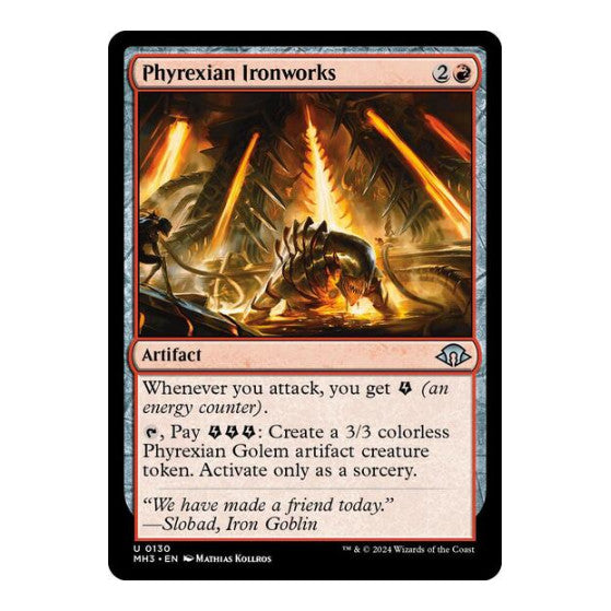 Phyrexian Ironworks (MH3) #130 Uncommon Modern Horizons 3 Magic: The Gathering: 2024