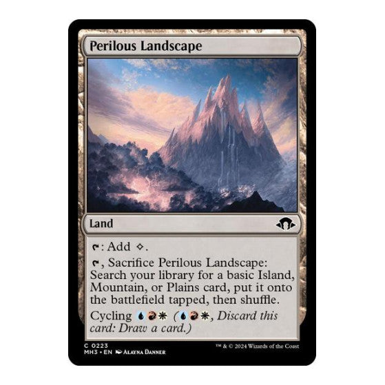 Perilous Landscape (MH3) #223 Common Modern Horizons 3 Magic: The Gathering: 2024