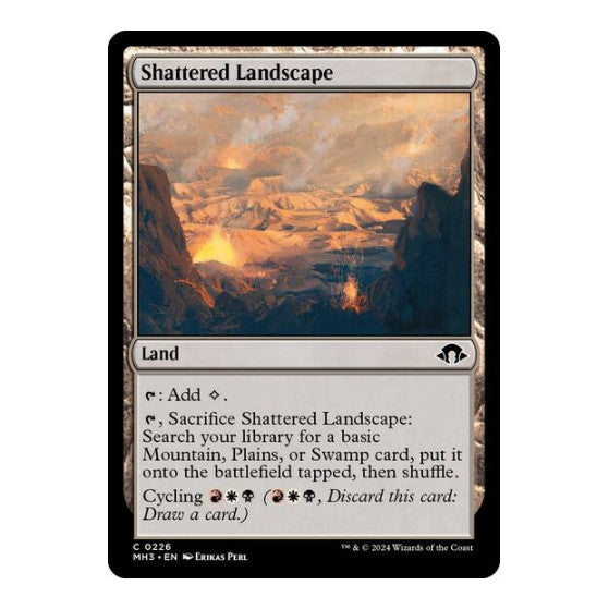 Shattered Landscape (MH3) #226 Common (Lightly Played) Modern Horizons 3 Magic: The Gathering: 2024