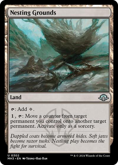 Nesting Grounds (MH3) #302 Uncommon (Lightly Played) Modern Horizons 3 Magic: The Gathering: 2024