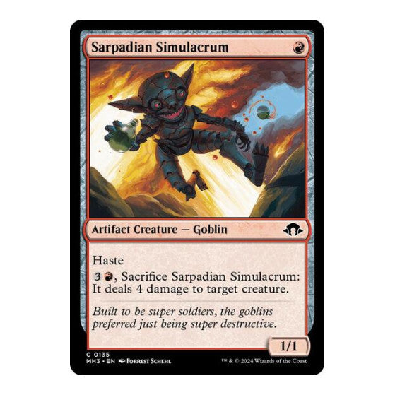 Sarpadian Simulacrum (MH3) #135 Common (Lightly Played) Modern Horizons 3 Magic: The Gathering: 2024
