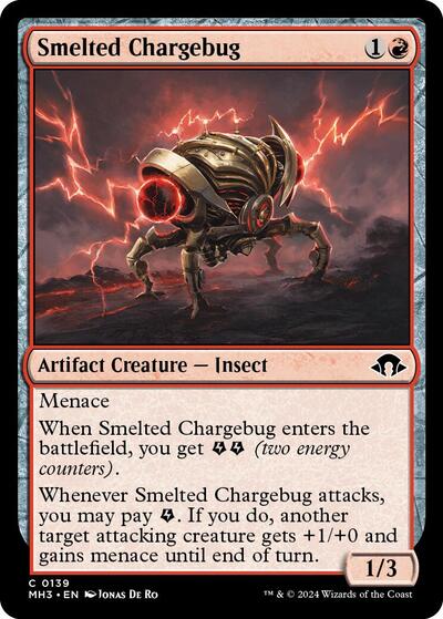 Smelted Chargebug (MH3) #139 Common Modern Horizons 3 Magic: The Gathering: 2024