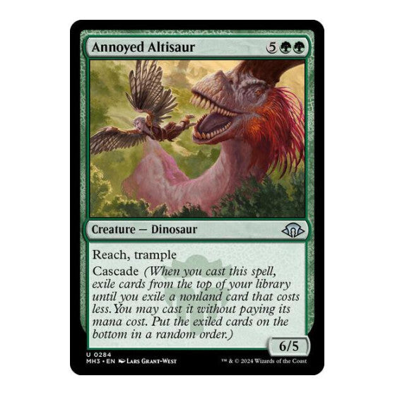 Annoyed Altisaur (MH3) #284 Uncommon (Lightly Played) Modern Horizons 3 Magic: The Gathering: 2024
