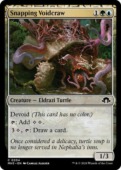 Snapping Voidcraw (MH3) #204 Common (Lightly Played) Modern Horizons 3 Magic: The Gathering: 2024