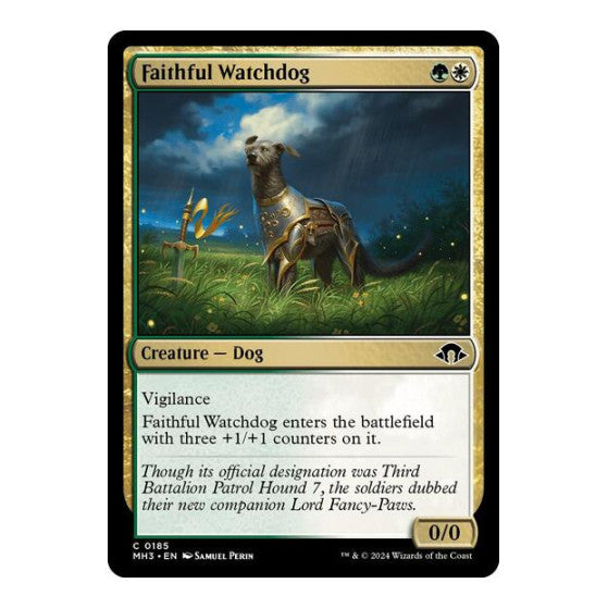 Faithful Watchdog (MH3) #185 Common Modern Horizons 3 Magic: The Gathering: 2024
