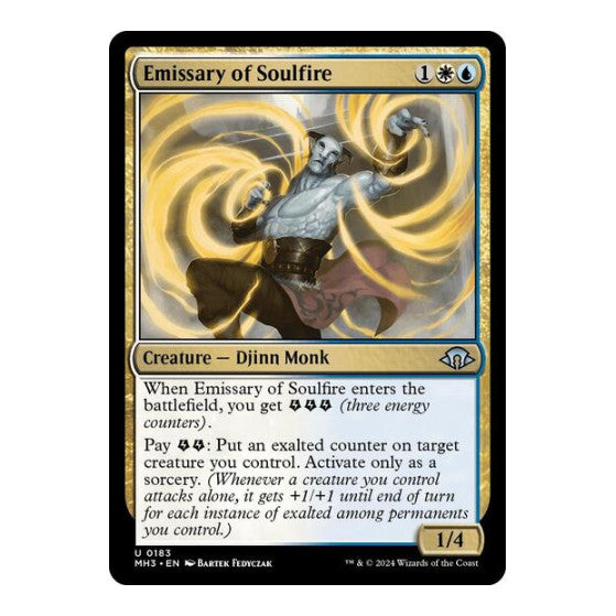 Emissary of Soulfire (MH3) #183 Uncommon (Lightly Played) Modern Horizons 3 Magic: The Gathering: 2024