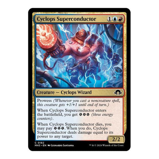 Cyclops Superconductor (MH3) #182 Common Modern Horizons 3 Magic: The Gathering: 2024
