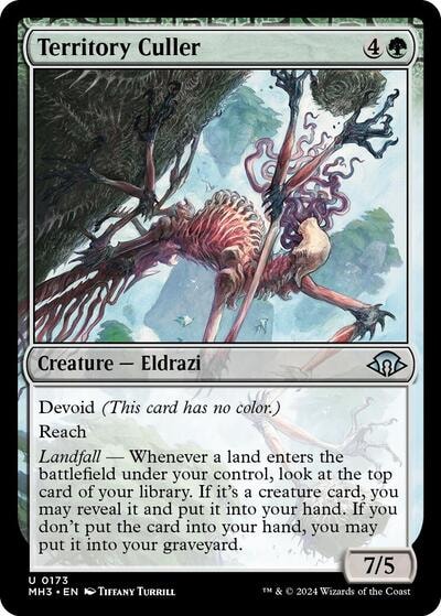 Territory Culler (MH3) #173 Uncommon (Lightly Played) Modern Horizons 3 Magic: The Gathering: 2024