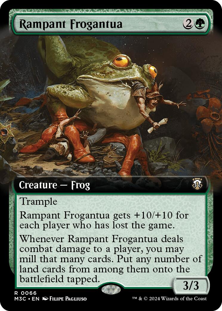 Rampant Frogantua (Extended Art) (Ripple Foil)
