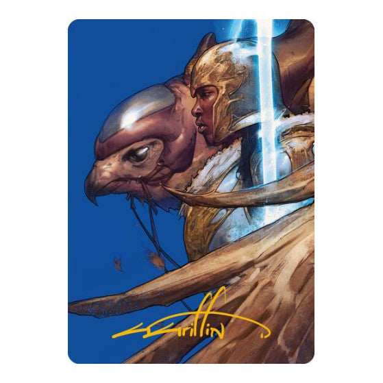 Arna Kennerud, Skycaptain Art Card (Gold-Stamped Signature) (ASMH3) #48 Special (Lightly Played) Art Series: Modern Horizons 3 Magic: The Gathering: 2024