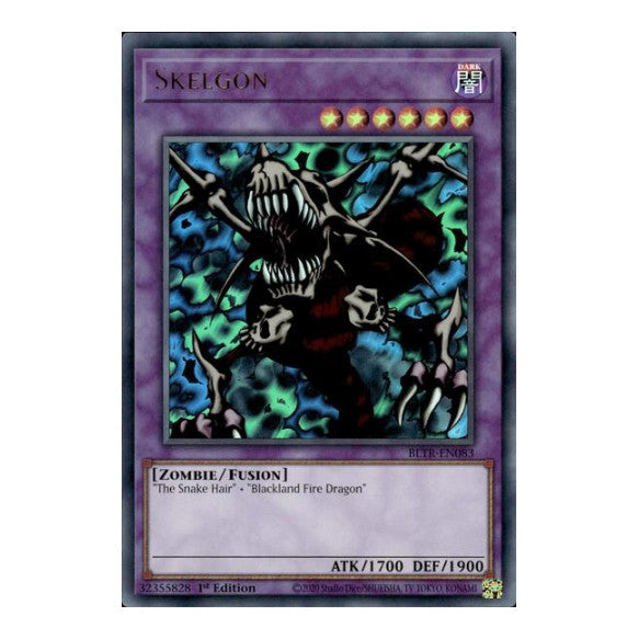 Skelgon (BLTR) #BLTR-EN083 Ultra Rare (1st Edition Near Mint) Battles of Legend: Terminal Revenge YuGiOh: 2024