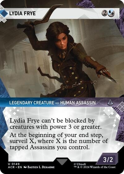 Lydia Frye Showcase (ACR) #149 Uncommon (Lightly Played) Universes Beyond: Assassin's Creed Magic: The Gathering: 2024