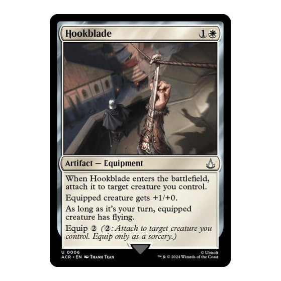 Hookblade (ACR) #6 Uncommon (Lightly Played) Universes Beyond: Assassin's Creed Magic: The Gathering: 2024